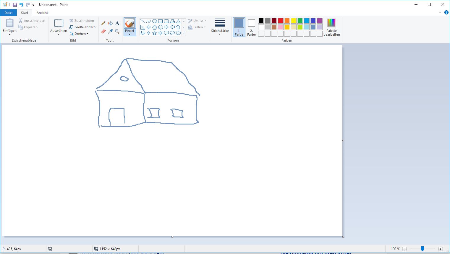 MS Paint – Bild 1